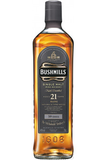 Бушмилс 21 годишно ирландско уиски 700ml